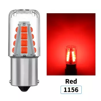 Oprah 2 шт. 1156 BA15S P21W LED 1157 BAY15D P21/5W Лампа 3030 SMD CANBUS Автомобильный указатель поворота Тормозной резервный фонарь 6000K 12V Белый