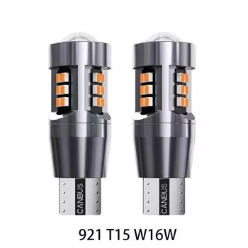 Oprah 2 шт., Автомобильная фонарь заднего хода, модель T15 W16W WY16W Canbus 2016SMD без ошибок для заднего хода автомобиля, лампа заднего хода 12 В, белый, 6000K