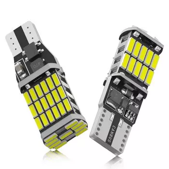 Oprah 2 шт. светодиодные лампы T10 W5W 4014 26 SMD Canbus без ошибок для салона автомобиля, лампы для автоматической чтения 1200 лм, белый 6000 К