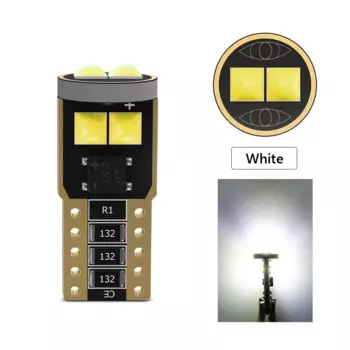 Oprah 2 шт. T10 W5W светодиодный лампы Canbus без ошибок 6SMD 3030 супер яркие автомобильные внутренние габаритные огни для чтения автомобильные парковочные огни