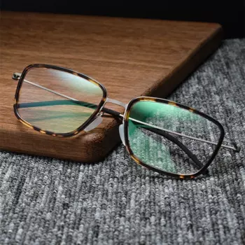 Оправа для очков Мужская/женская без винтов, брендовые дизайнерские винтажные оптические очки ручной работы, при близорукости