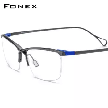 Оправа для очков титановая унисекс, без оправы, F85757