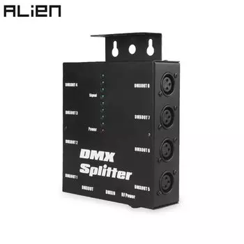 Оптический сплиттер DMX 512 Alien 8 каналов