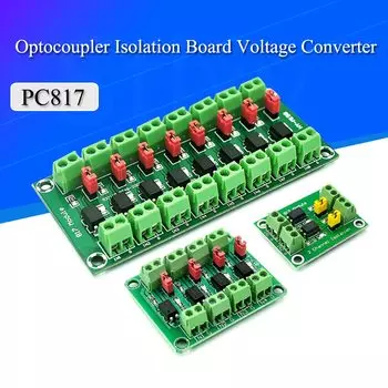 Оптопара Stlxy PC817 4-канальный модуль изоляции 3.6-30V