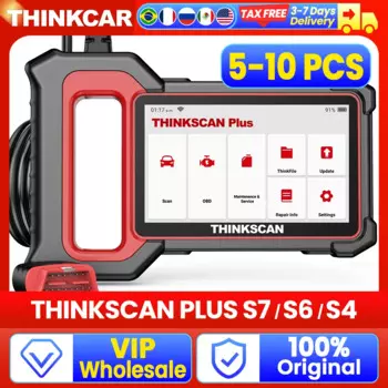 THINKCAR Thinkscan Plus S7 S6 S4 Obd2 сканер автомобиля диагностический инструмент Automotivo сканер диагностический инструмент