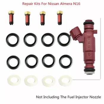 Оптовая продажа, 4 комплекта ремонтных комплектов топливных форсунок для Nissan Almera N16 2005, детали # 0280 155 940 горячая распродажа автозапчастей послепродажного обслуживания