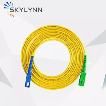 Оптовая продажа, 50 шт./пакет, 1 метр, разъем SC/APC и SC/UPC, одномодовый кабель G652D OS2 SX 3,0 мм, оптоволоконный патч-корд LSZH, оболочка