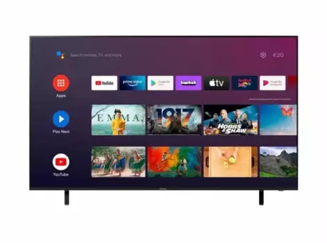 Оптовая продажа, 55 дюймов, 65 дюймов, UHD, 4K, стандартный телевизор, телевизор с плоским экраном, 55 дюймов, 65 дюймов, смарт-телевизор FIRE ROKU OS Smart Tv