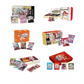 Оптовая продажа, цельный Луффи Драконий жемчуг, коллекция карт, коробка бустера, головоломка, 1 чехол игральные карты