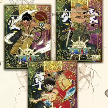 Оптовая продажа, цельный Луффи Драконий жемчуг, коллекция карт, коробка бустера, головоломка, 1 чехол игральные карты