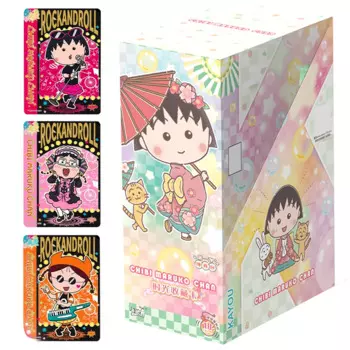 Оптовая продажа Chibi Maruko-chan карты для детей Сакура Момоко высокий балл популярная семейная аниме ограниченная игра коллекция карт настольные игрушки