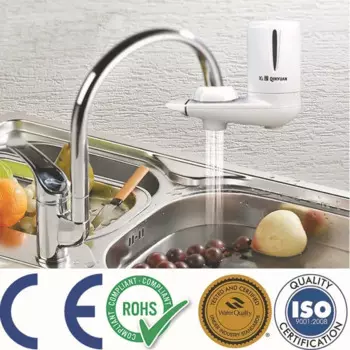 Фильтр для воды для домашней кухни, очиститель воды из кокоса и активированного угля