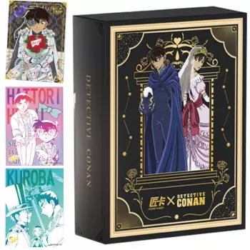 Оптовая продажа, карта детектива для детей Okiya Subaru Kudou Shinichi, изысканная Лазерная ограниченная игра, коллекционная карточка, настольные игрушки