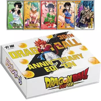 Оптовая продажа, карточка из дракона для детей Yamcha Bulma, популярные фантазийные приключения, аниме, Ограниченная Коллекция игр, карточка, настольные подарки