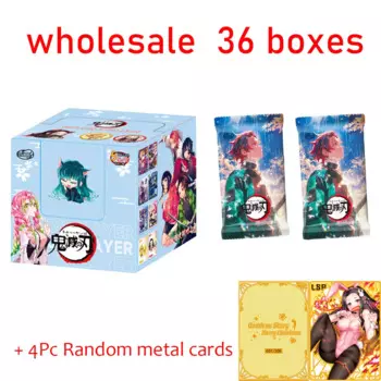 Оптовая продажа, карточки для рассеивания демонов, Маленькие Креветки, бесконечный поезд, глава игры Nezuko Tanjiro, персонажи аниме, коллекционные карточки