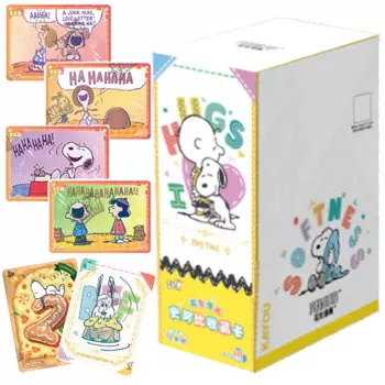 Оптовая продажа Kayou Snoopy Card для детей, популярные жизненно важные комиксы, красочные граффити, ограниченная коллекция игр, карты, настольные подарки