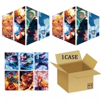Оптовая продажа, коллекционная открытка Наруто A5, искусство, Фотошторы Shanfeng, Фотостудия