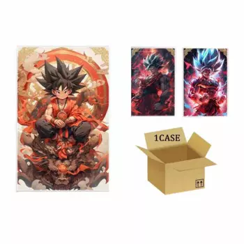 Оптовая продажа, коллекционные карты Dragon Ball, Высококачественная изысканная коробка с усилителем, популярный стиль, Аниме игра ACG, игральные карты
