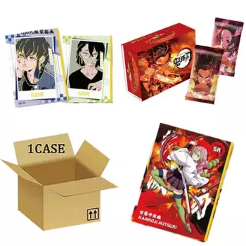 Оптовая продажа коллекционных карт для рассеивания демонов, последняя модель, бустер, коробка TCG, аниме настольная игра, Подарочные игральные карты