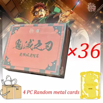 Оптовая продажа, новая карта «Бога-Карта», карта убийцы демонов, бесконечный замок, финаль, японское аниме, бустерная коробка, Tanjiro CCG TCG, подарок для хобби