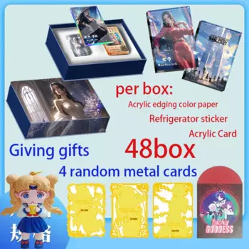 Оптовая продажа, оптимизичная креативная коллекционная карта одного предмета, алмазная карта Луффи Робин Боа, бустерная коробка, CCG TCG, подарок для хобби