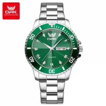Оптовая продажа от производителя, Брендовые Часы OPK, взрывчатые модные светящиеся водонепроницаемые кварцевые часы, мужские часы с кирпичной шкалой