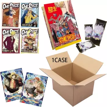 Оптовая продажа, OUKA, цельный бокс для карт, бустер для аниме, Луффи, Зоро, модель TCG, детская игрушка, подарки