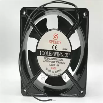 Оптовая продажа: скоростной охлаждающий вентилятор для шкафа sa1238sa2 ac220v-240v 0,12/0.10a 12038