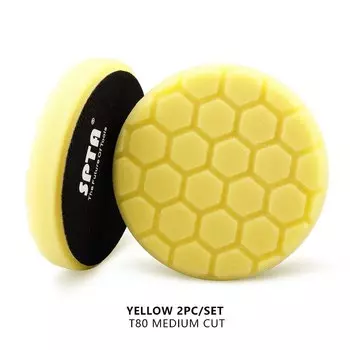 (Оптовая ) SPTA 3 "/5"/6"/7 "Автомобильные губчатые полировальные подушечки для полировки автомобиля с сотовым узором для полировки/вощения автомобиля