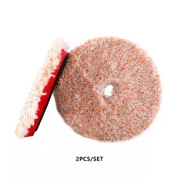 (Оптовые продажи) Подушечка из микрофибры SPTA 3 дюйма/5 дюймов/6 дюймов из микрофибры URO для составления, резки, полировки, вощения и полировки для полировщика Ro/DA