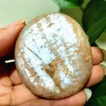 Оранжевый лунный камень EBET для медитации