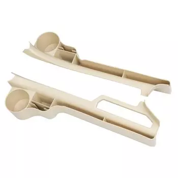 Органайзер из АБС-пластика для консоли, черный/бежевый, для Toyota Land Cruiser 100 LC100 Ujz100 FZJ100 1998- 2007