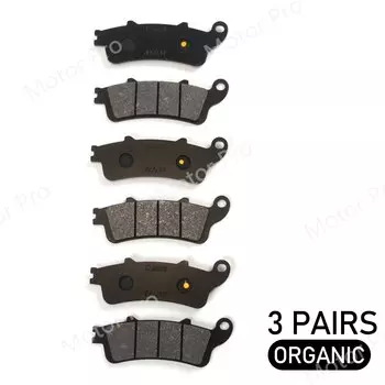 Органические передние тормозные колодки для мотоцикла Honda VFR 800 Fi 1998 1999 2000 2001 2002 2003 2004 VFR800Fi / VFR 2005 800-2006