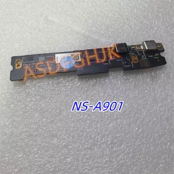 Оригинал для Lenovo Yoga 910-13IKB 910-13 USB зарядное устройство, плата питания CYG50 NS-A901 с кабелем DA30000H430
