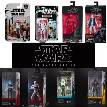 Оригинальная 6-дюймовая фигурка Star Wars Black Series Aayla Dath Maul 212 Troopers ARC Rex Clone Captain Bad Batch, серия игрушек