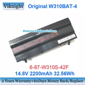 Оригинальная Аккумуляторная Батарея 6-87-W310S-42F для ноутбука Clevo W310S Zoostorm W310CZ 6-87-W310S-429 6-87-W310S-4UF