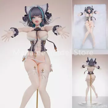 Оригинальная экшн-фигурка аниме из аниме «азурный Лейн Чеширский 1/6» amiami x AniGame, коллекционная кукла в подарок
