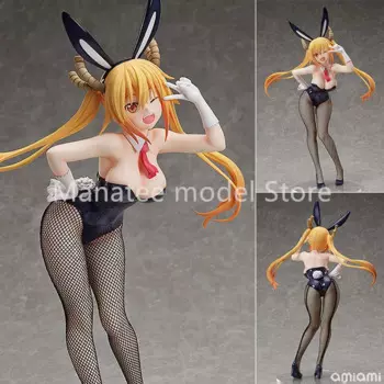 Оригинальная экшн-фигурка FREEing B-STYLE Miss Kobayashi's Dragon Maid Tohru Bunny 1/4 из ПВХ, аниме Модели, коллекционные игрушки, куклы в подарок