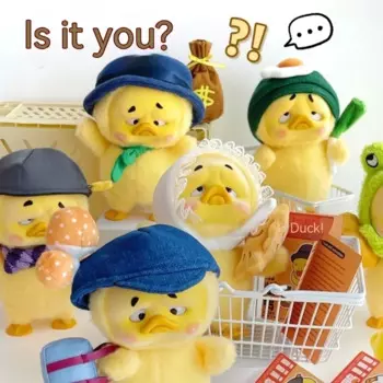 Оригинальная экшн-фигурка Upsetduck Work Is проблемная утка серии глухая коробка Surprise Box мультяшная модель загадочная Коллекционная коробка