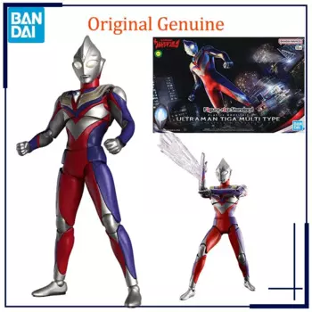Оригинальная аниме Bandai ULTRAMAN TIGA MULTI TYPE FRS, сборная модель, игрушки, экшн-фигурки, подарки, коллекционные украшения для мальчиков