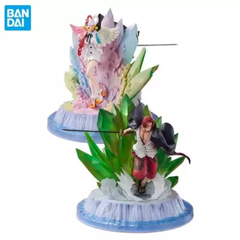 Оригинальная аниме-фигурка Bandai Figuarts Zero One Piece RED 24 см Shanks UTA, модель из ПВХ, коллекционные игрушки для друга