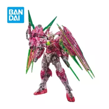 Оригинальная Bandai RG 1/144 THE GUNDAM BASE LIMITED 00 QAN[T] FULL SABER [TRANS-AM CLEAR] аниме Сборная модель игрушечная экшн-фигурка