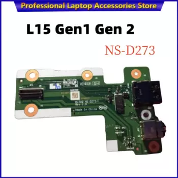 Оригинальная док-станция для Lenovo ThinkPad L15 Gen1 Gen2 L14, Usb-плата, аудиоплата 100%, тест ОК