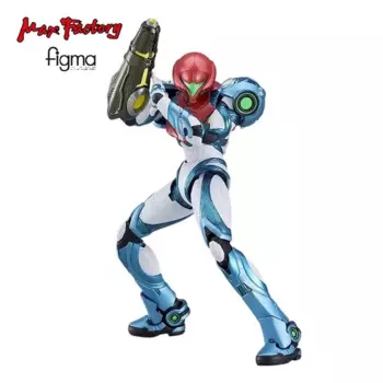 Оригинальная фигурка MaxFactory Figma 600 Metroid Dread Samus Aran, страшная версия Игровая приставка Nintendo Switch в коробке