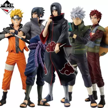 Оригинальная фигурка Наруто BANDAI Ichiban Kuji NARUTO Gaara Uchiha Itachi Uchiha Sasuke аниме Коллекционная модель орнамент подарки