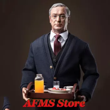 Оригинальная коллекционная фигурка Бэтмена DAFTOYS F08 1/6, распродажа, Альфред Сер, Майкл Кэйн, полный набор, 12 дюймов, экшн-фигурка, игрушка-кукла