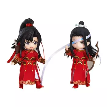Оригинальная кукла GSAS груц Wei Wuxian Lan WangJi, 14 см, Подлинная модель экшн-персонажа, коллекционная игрушка, кукла в подарок