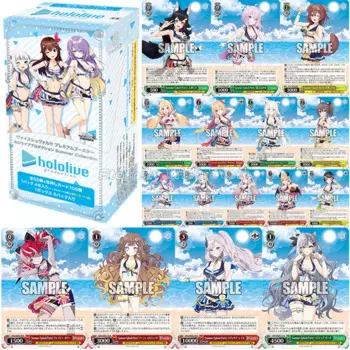 Оригинальная летняя выбранная аниме японская добавочная упаковка для карточков из нержавеющей стали в стиле WS, коллекционные карточки, настольная игра, подарок для детей