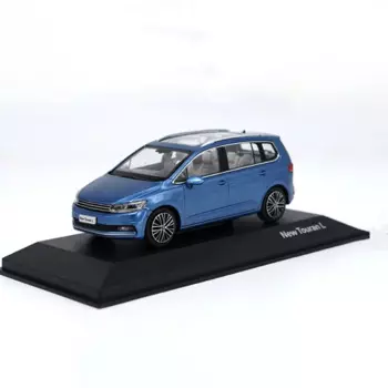 Оригинальная литая модель автомобиля TOURAN из сплава в масштабе 1:43, новинка 2016, коричневый, синий, для взрослых, коллекция, подарок, дисплей, сувенирное украшение