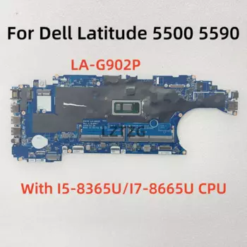 Оригинальная материнская плата для ноутбука Dell Latitude 5500 5590 с фотографией I7-8665U, процессор DDR4 LA-G902P 100% протестирован